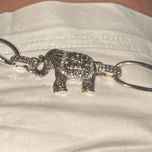 Silver Elephant Charm Bracelet